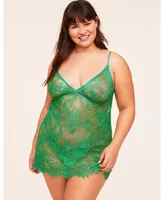 Adore Me Plus Addison Unlined Babydoll Lingerie