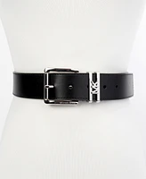 Michael Kors Women's Genuine Leather Logo Belt