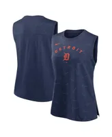 Women's Nike Navy Detroit Tigers Muscle Play Tank Top