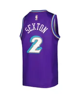 Big Boys and Girls Nike Collin Sexton Purple Utah Jazz 2022/23 Swingman Jersey - City Edition