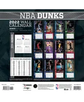 Nba 2022 Dunks Wall Calendar