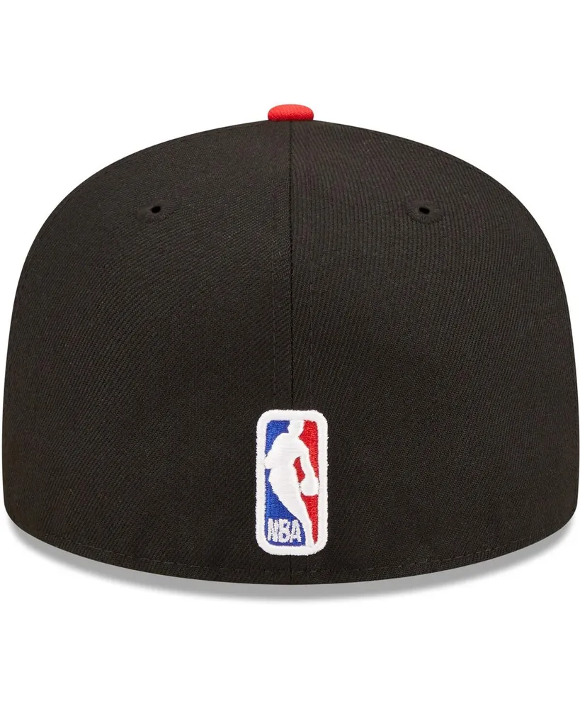 Men's New Era Red, Black Portland Trail Blazers 2022 Tip-Off 59FIFTY Fitted Hat