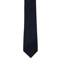 Trafalgar Men's Sutton Solid Color Silk Brace and Necktie Combo