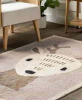 Nuloom Discovery Lennox Fawn Washable Area Rug