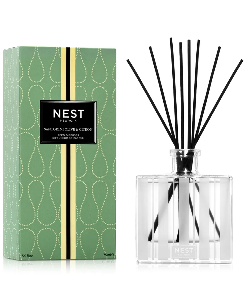 Nest New York Santorini Olive & Citron Reed Diffuser, 5.9 oz.