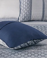 Madison Park Bennett Reversible Jacquard 4-Pc. Quilt Set, King/California King