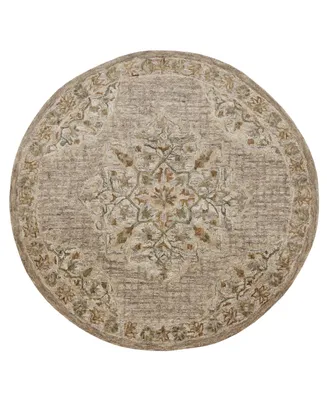 Lr Home Sweet SINUO54120 6' x 6' Round Area Rug
