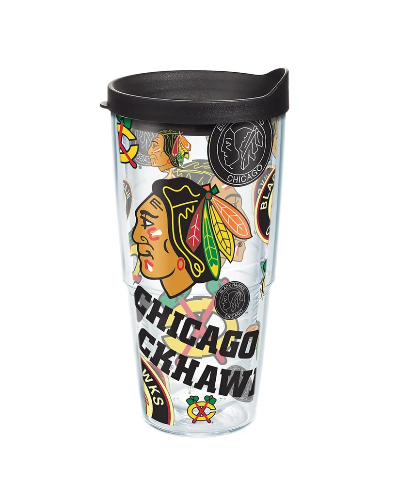 Tervis Tumbler Chicago Blackhawks 24 Oz All Over Classic Tumbler