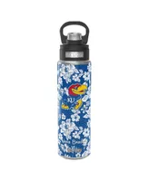 Vera Bradley x Tervis Tumbler Kansas Jayhawks 24 Oz Wide Mouth Bottle with Deluxe Lid