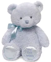Gund Baby My First Teddy Plush Blue Bear