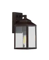 Savoy House Brennan 1-Light Outdoor Wall Lantern in English Bronze with Gold