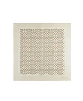 Coach 35" Textured Signature C Printed Silk Square