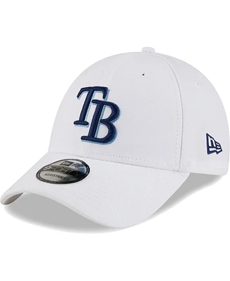 Men's New Era White Tampa Bay Rays League Ii 9FORTY Adjustable Hat