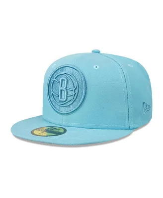 Men's New Era Blue Brooklyn Nets Color Pack Foam 59FIFTY Fitted Hat