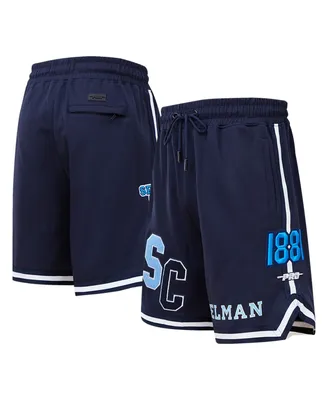 Men's Pro Standard Navy Spelman College Jaguars University Classic Shorts