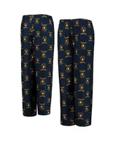 Big Boys and Girls Navy Milwaukee Brewers Team Color Logo Pants