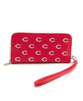 Women's Cincinnati Reds Zip-Around Wristlet Wallet
