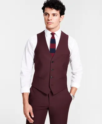 Bar Iii Men's Slim-Fit Solid Suit Vest, Created for Macy's
