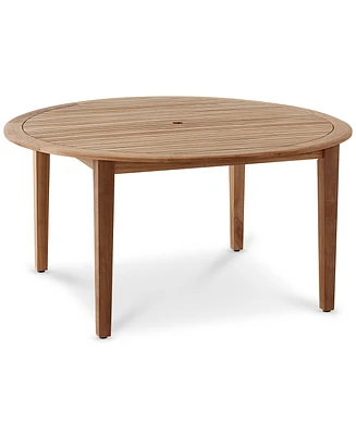 Closeout! Longstock Outdoor Teak Dining Table, Created for Macy's