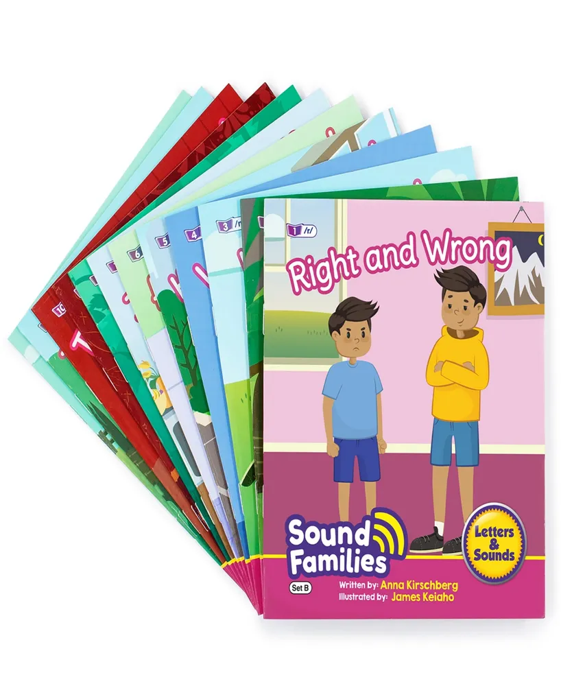 Junior Learning Decodable Readers Sound Families Consonants Fiction Phase 5.5