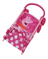 Peppa Pig Pink White Dots Doll Sleep N' Play Set