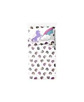 Jay Franco Afro Unicorn Unique, Divine, Magical Microfiber 4 Piece Sheet Set, Twin