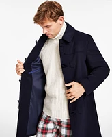 Tommy Hilfiger Men's Modern-Fit Solid Overcoat