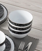 Noritake Rill 12-Piece Dinnerware Set, Service for 4
