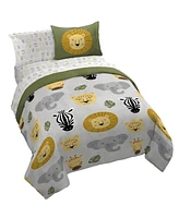 Saturday Park Safari Friends 100% Organic Cotton Queen Bed Set