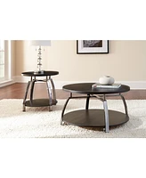 Steve Silver Coham 23" Round Laminate Top End Table