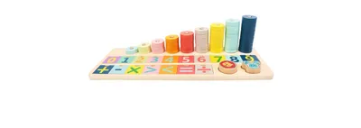 Leo & Friends Kids Shape & Number sorter