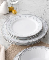 Noritake Satin Flourish 12 Piece Set, Service for 4