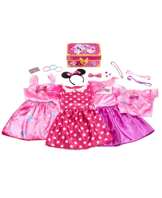 Disney Junior Minnie Mouse Bowdazzling Dress Up Trunk Set, 21 Pieces