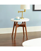 Steve Silver Serena 24" Laminate and Wood End Table