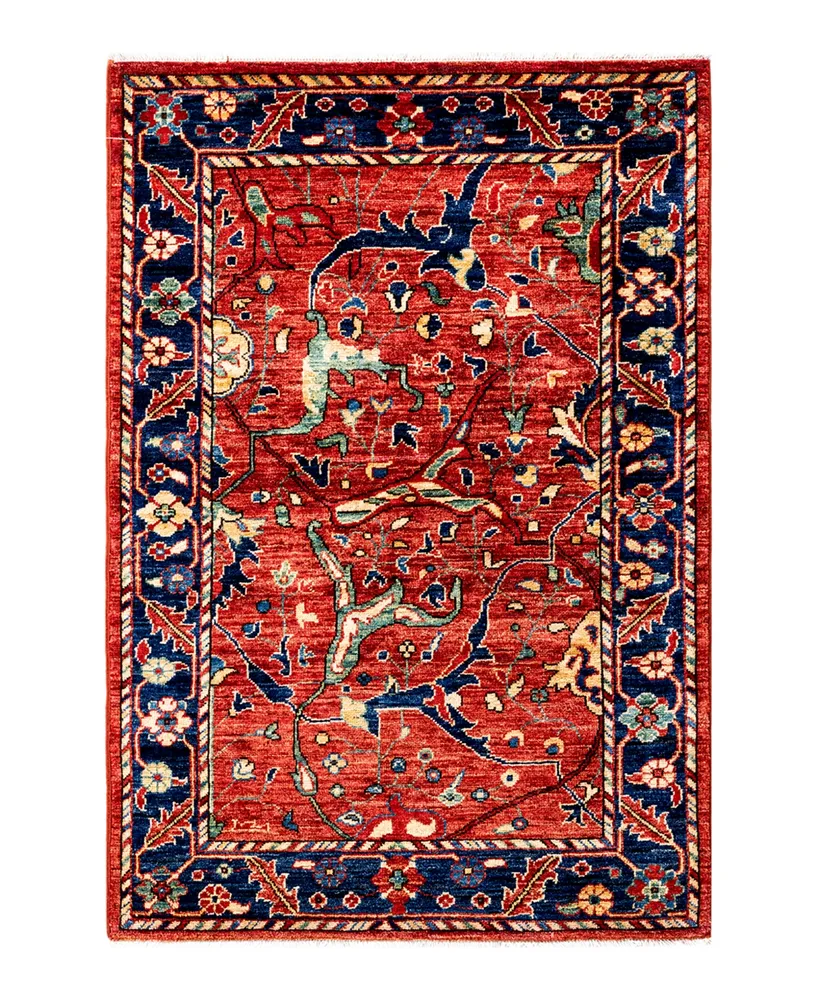 Adorn Hand Woven Rugs Serapi M1982 6'5" x 9'2" Area Rug