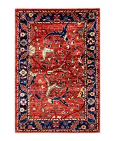 Adorn Hand Woven Rugs Serapi M1982 6'5" x 9'2" Area Rug