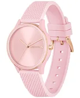 Lacoste Women's Crocodelle Pink Silicone Strap Watch 36mm