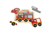 Leo & Friends Vehicle Puzzle set