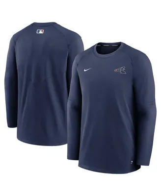 Men's Nike Navy Chicago White Sox Authentic Collection Logo Performance Long Sleeve T-shirt