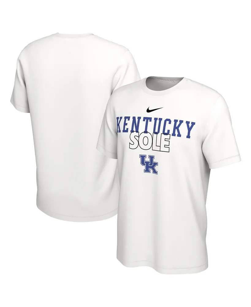 Men's Nike White Kentucky Wildcats On Court Bench T-shirt