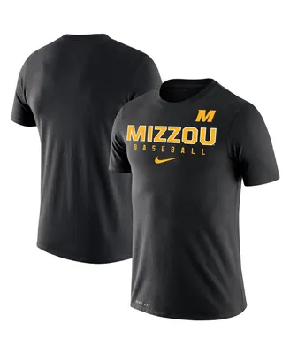 Men's Nike Black Missouri Tigers Baseball Legend Performance T-shirt