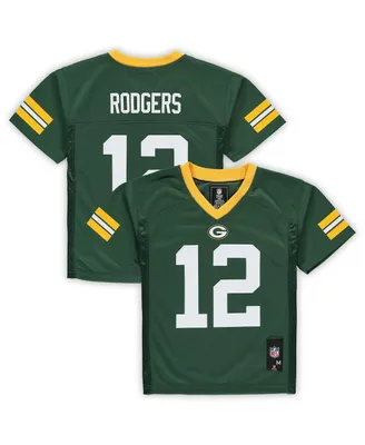 Preschool Boys and Girls Aaron Rodgers Green Bay Packers Replica Player Jersey