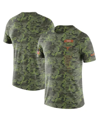 Men's Nike Camo Texas Longhorns Military-Inspired T-shirt