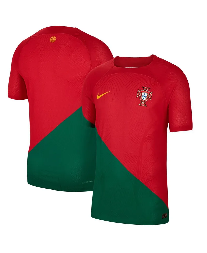 Men's Nike Red Portugal National Team 2022/23 Home Vapor Match Authentic Blank Jersey