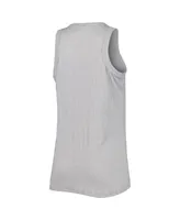 Women's Soft As A Grape Gray Chicago White Sox Tri-Blend Tank Top