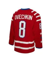 Men's Mitchell & Ness Alexander Ovechkin Red Washington Capitals 2015 Blue Line Player Jersey