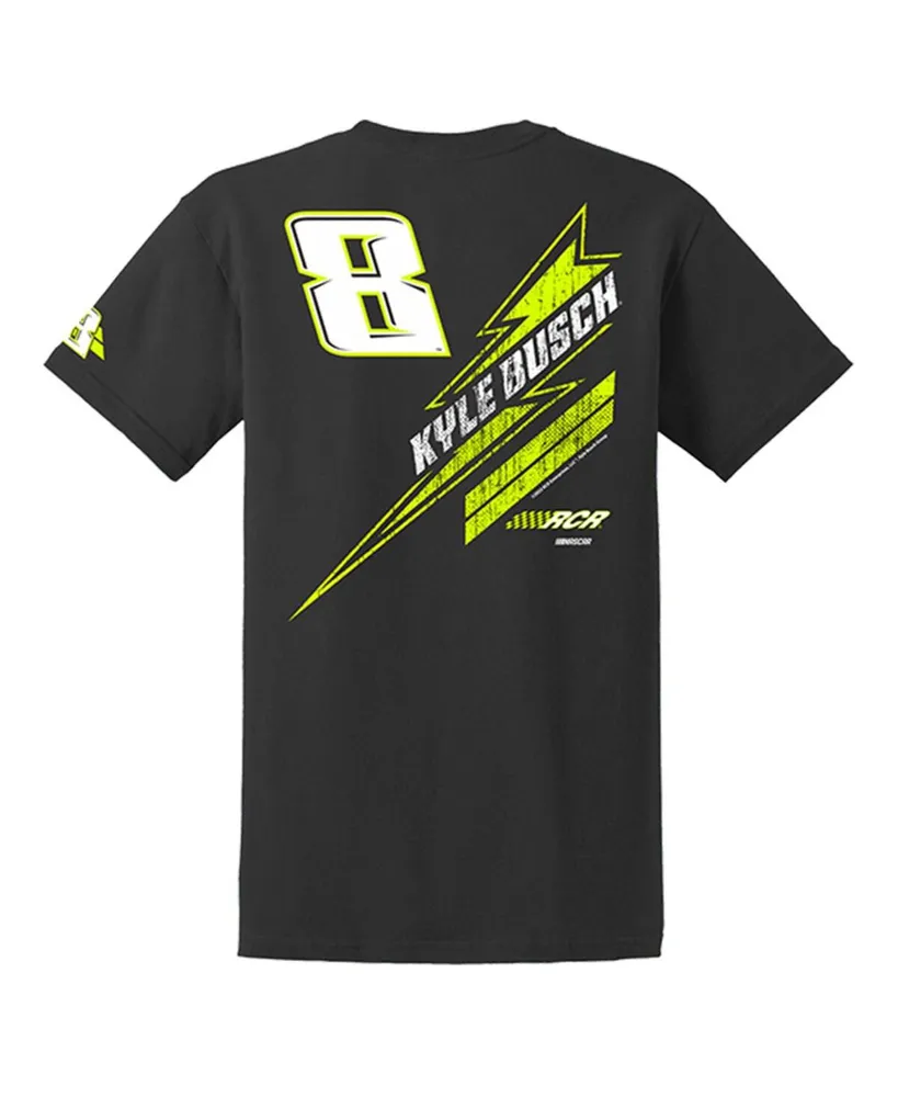 Men's Richard Childress Racing Team Collection Black Kyle Busch Lifestyle T-shirt