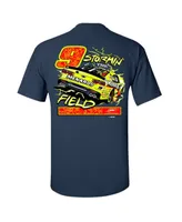 Men's Jr Motorsports Official Team Apparel Navy Brandon Jones Car T-shirt