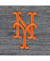 Men's Tommy Bahama Gray New York Mets Delray IslandZone Half-Zip Top