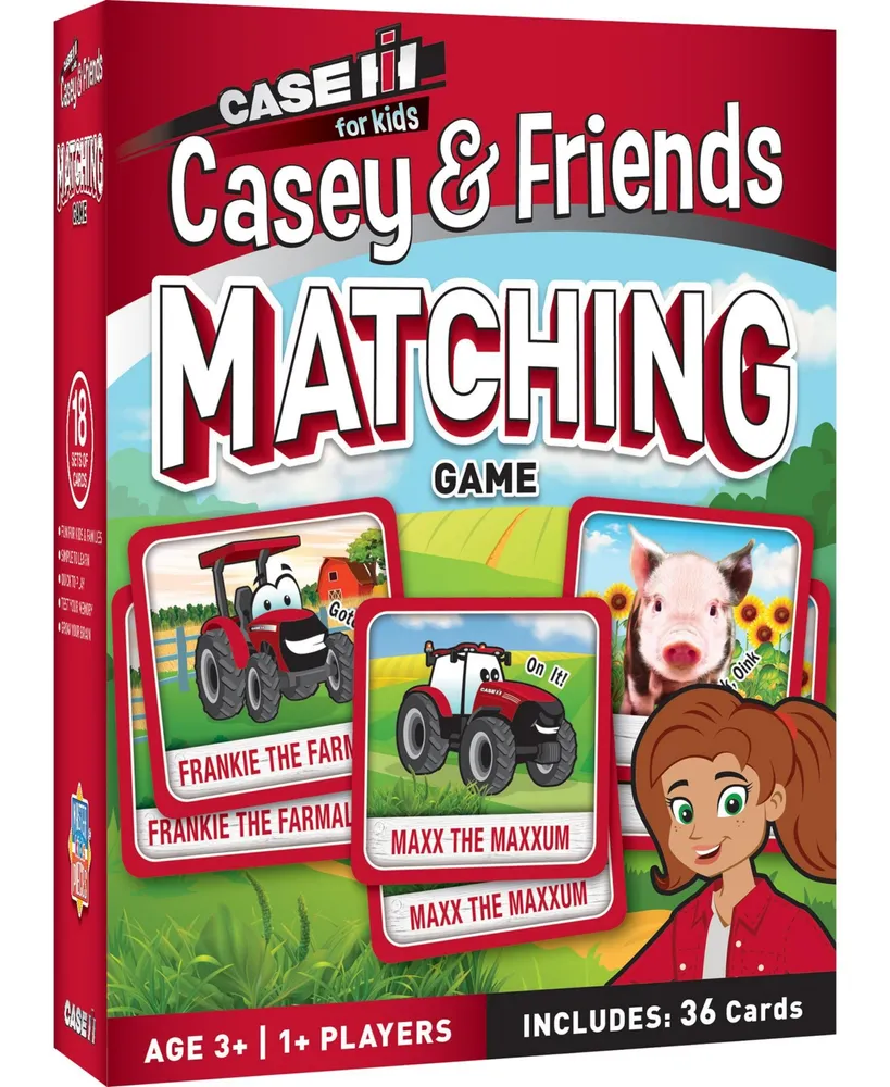 Masterpieces Case Ih - Casey & Friends Matching Game